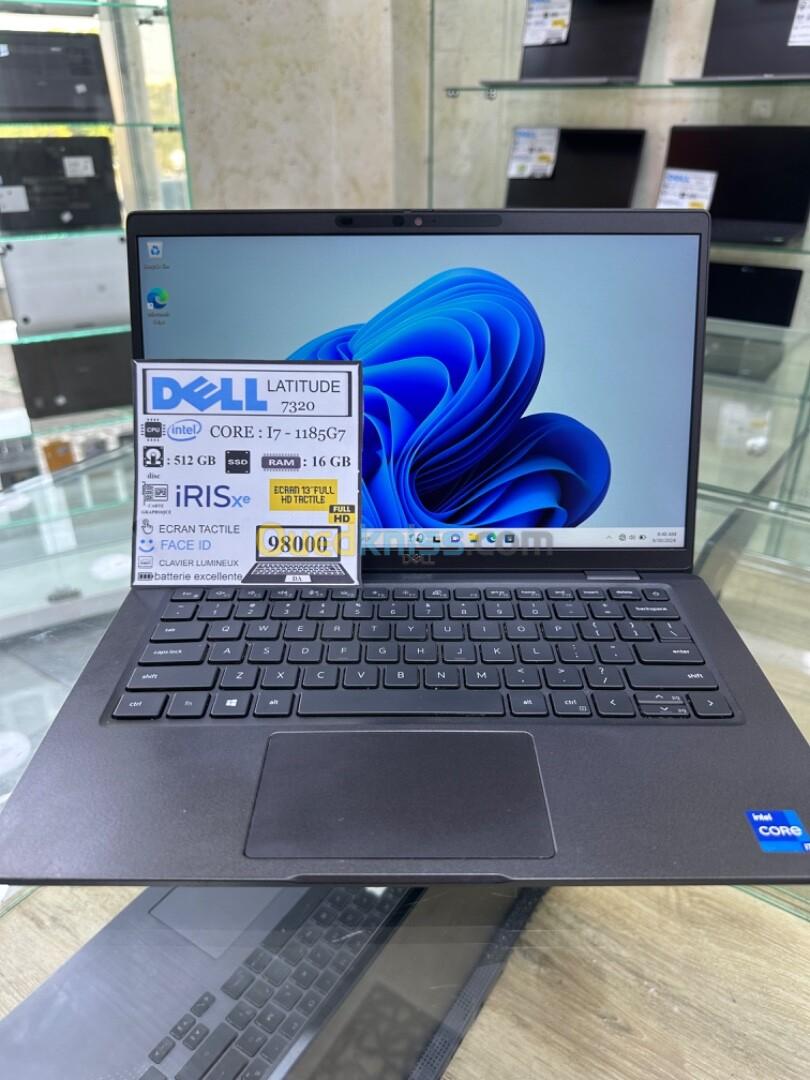 DELL LATITUDE 7320 CPU: INTEL CORE i7 / 1185G7 DISC : 512 G