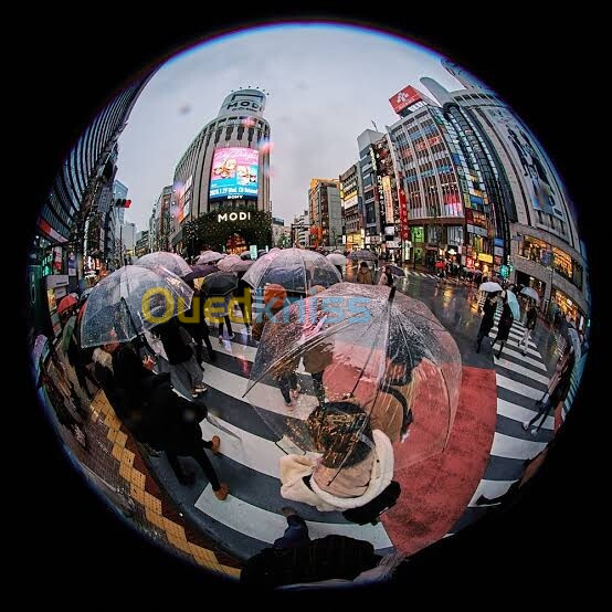 Objectif fish-eye 4mm 