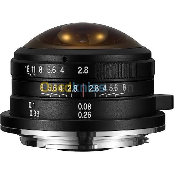 Objectif fish-eye 4mm 