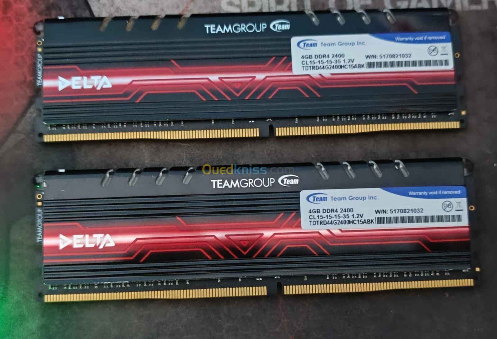 RAM TEAM GROUP DELTA DDR4 4GB 