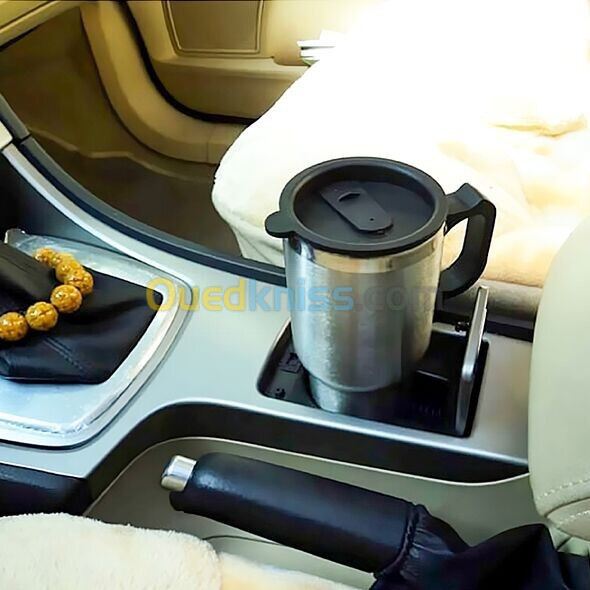 كوب تدفئة المشروبات للسيارةأ Tasse Chauffe-boisson Pour Voiture En Acier Inoxydable -12V 