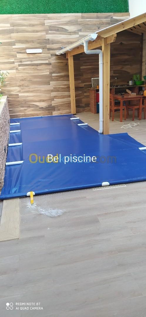 Bâche de couverture piscine 