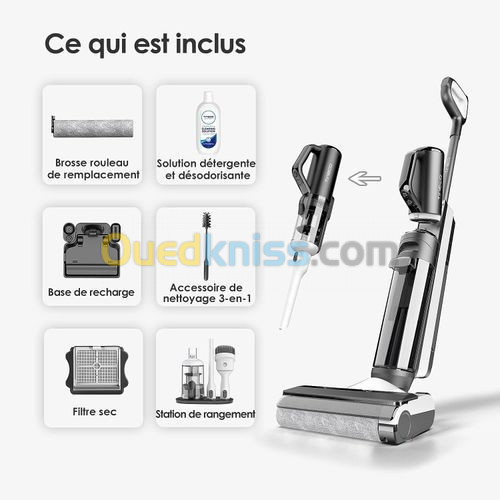 Tineco Floor One S5 Combo + kit d'accessoires 