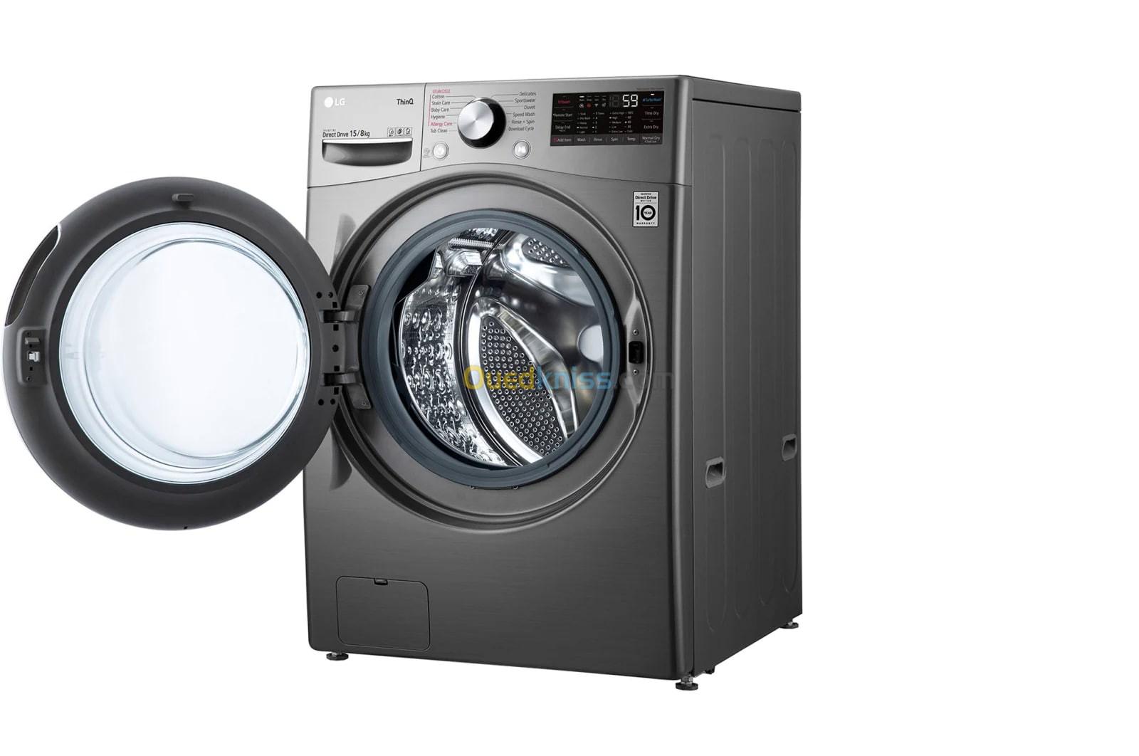 Lave-linge 15KG, 6 Motion Direct Drive™, Moteur Direct Drive™ garantie 10  ans, TurboWash