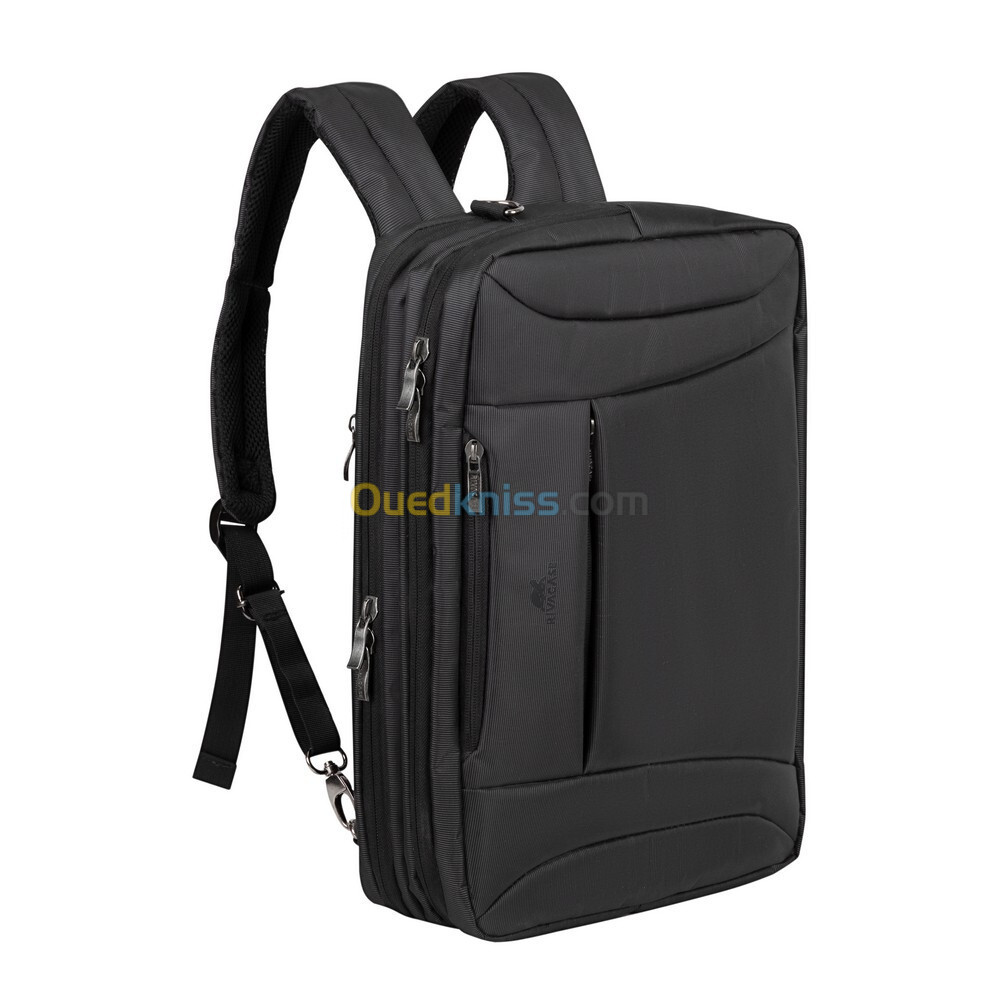 8290 sacoche convertible en sac à dos anthracite pour ordinateurs portables 16"