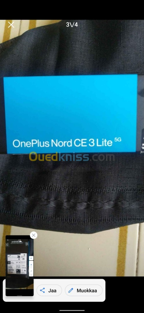 OnePlus Nord C 3 lite G5 OnePlus Nord C 3 lite G5 128go