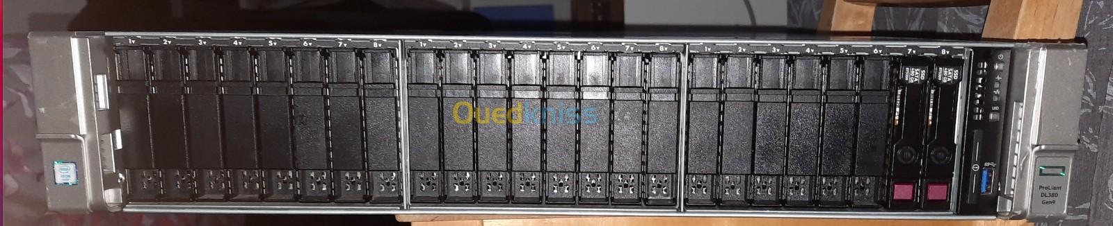 3 SERVEUR HP PROLIANT DL380 GÉNÉRATION 9 DOUBLE INTEL XEON E5-2680 V4 et E5-2697 V3/56 Coeurs/ P840 