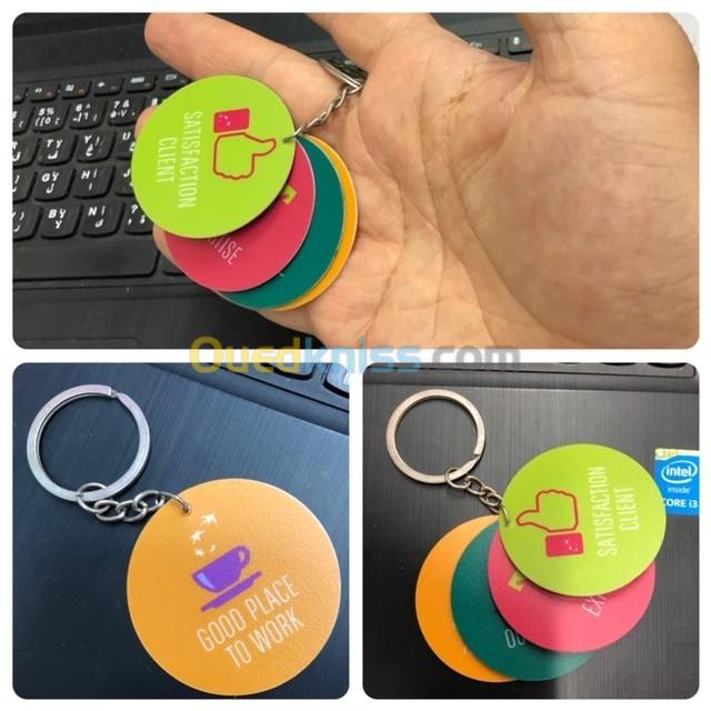 Macarons Pins Porte-clés Badge