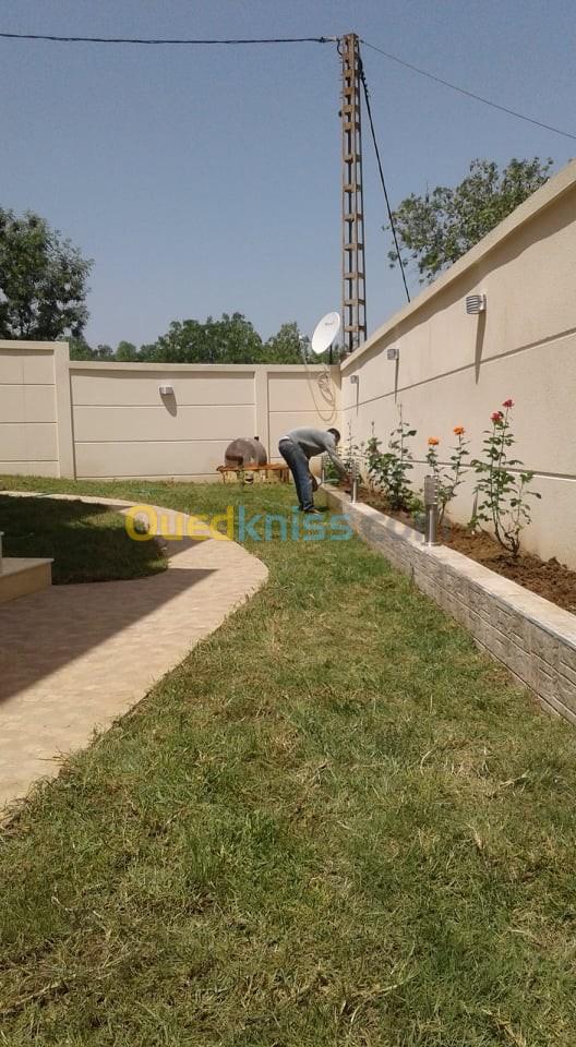 amenagement des espaces verts et jardinage