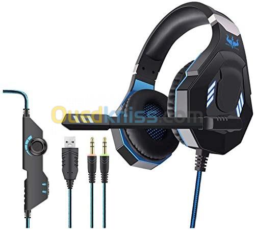 Casque Gaming Microphone Ajustable OVLENG GT97