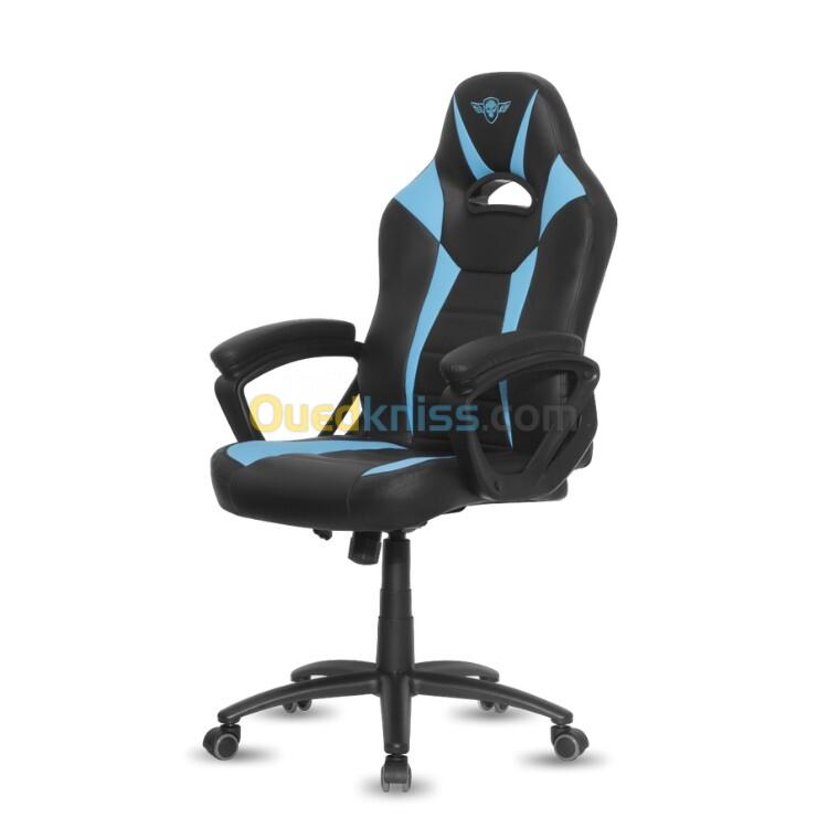  Chaise Gaming Spirit of gamer FIGHTER (bleu)