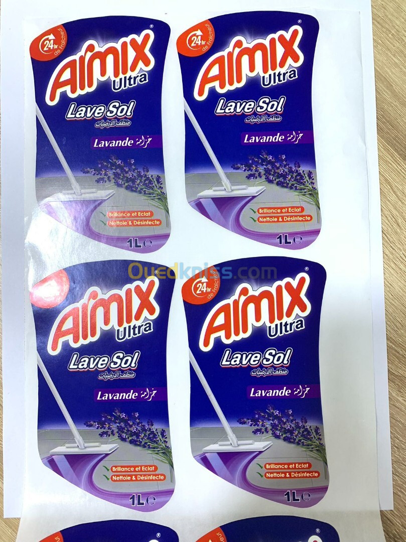 étiquettes autocollantes impression flexo