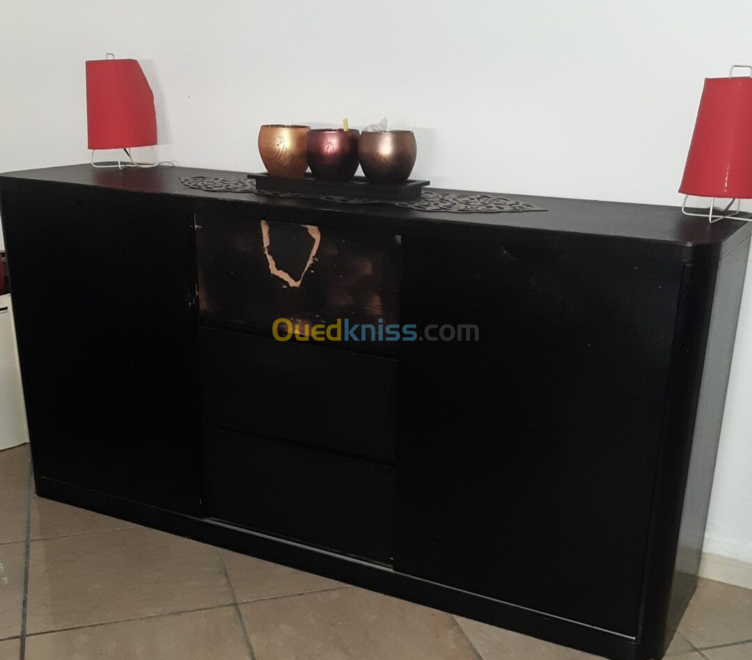 Table basse avec tables gigognes importation