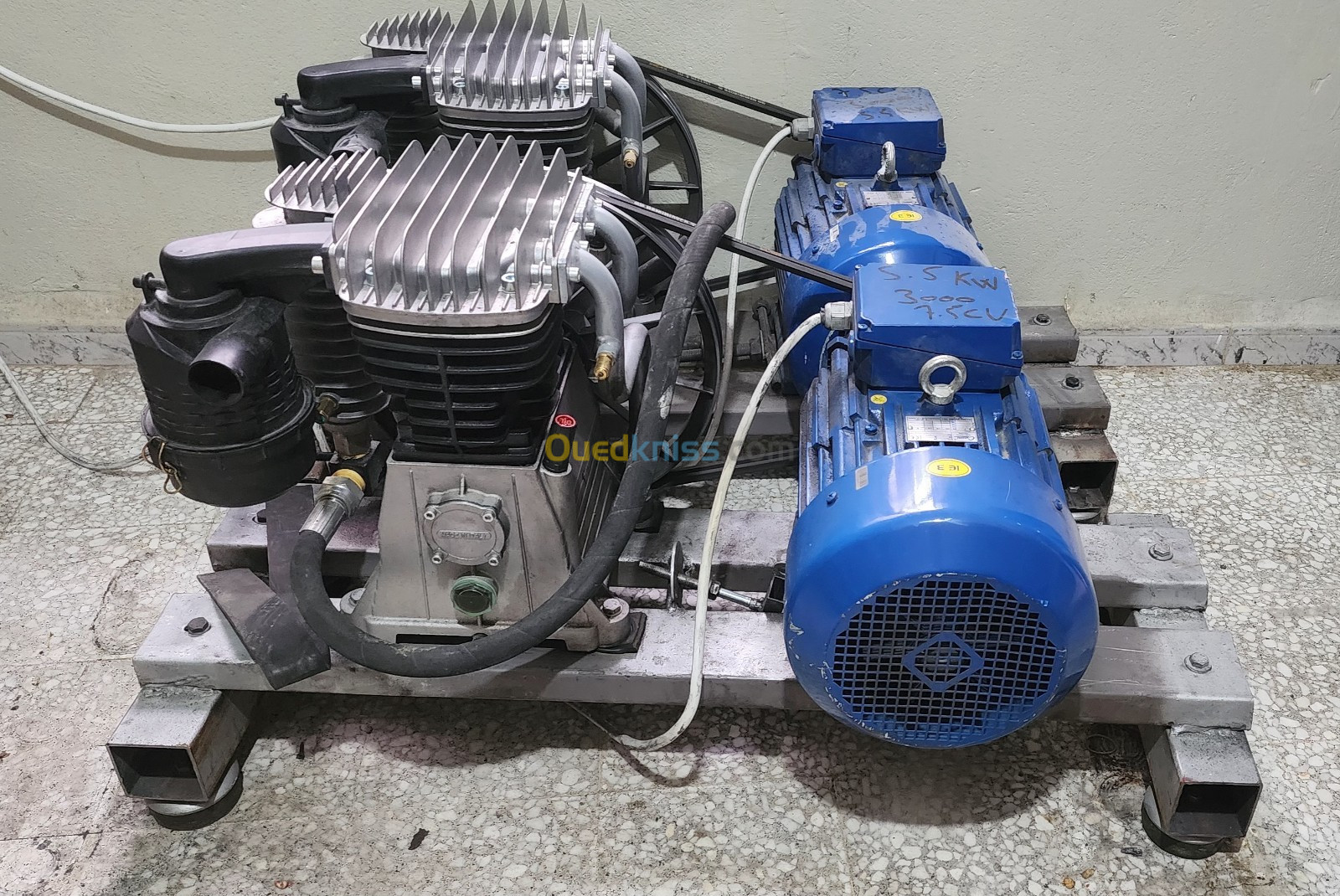 Compresseur balma 10hp 7.5cv 5.5 kw 