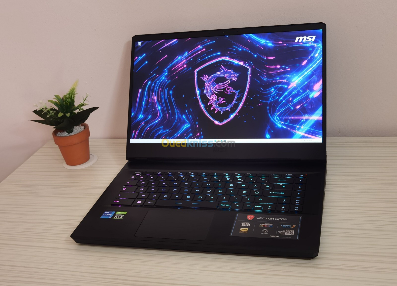 [ VENDU ] MSI GP66 i7-12700H RTX 3070Ti 150W  16/1TB 15.6" QHD 2K 