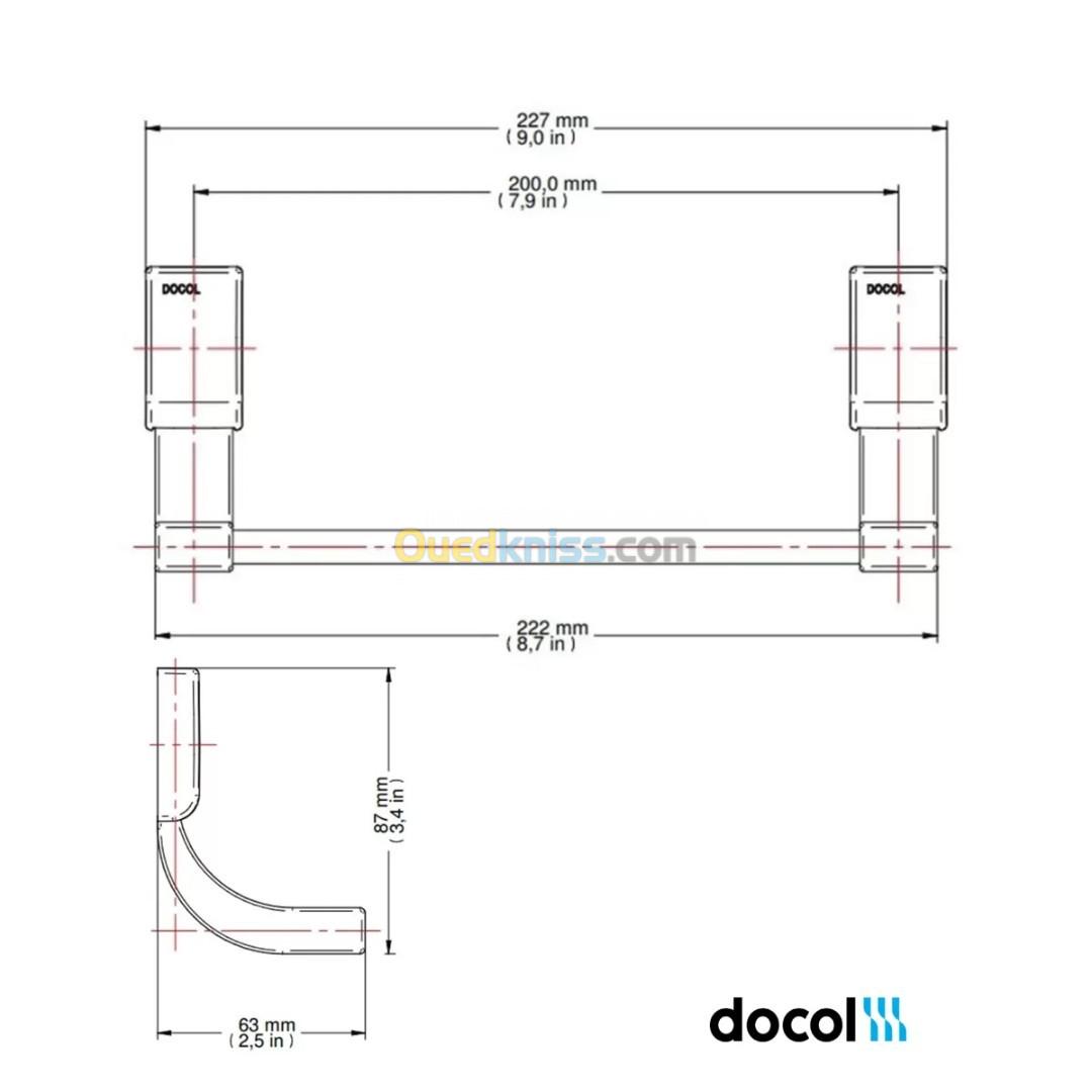 Porte-serviettes sur le dessus DOCOL