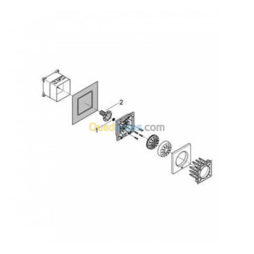 RAINSHOWER F-SERIES 5 SIDE SHOWER 1 SPRAY