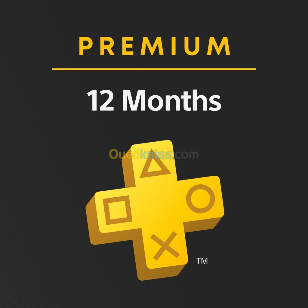 Abonnement playstation plus premuim 12 mois fr jeux exclusif et jeu on ligne ps4 ps5