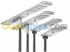 Eclairage Public Solaire Luminaire All-In-One et all in two 60W  80W / 100W