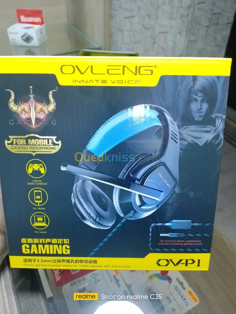 Casque gaming 