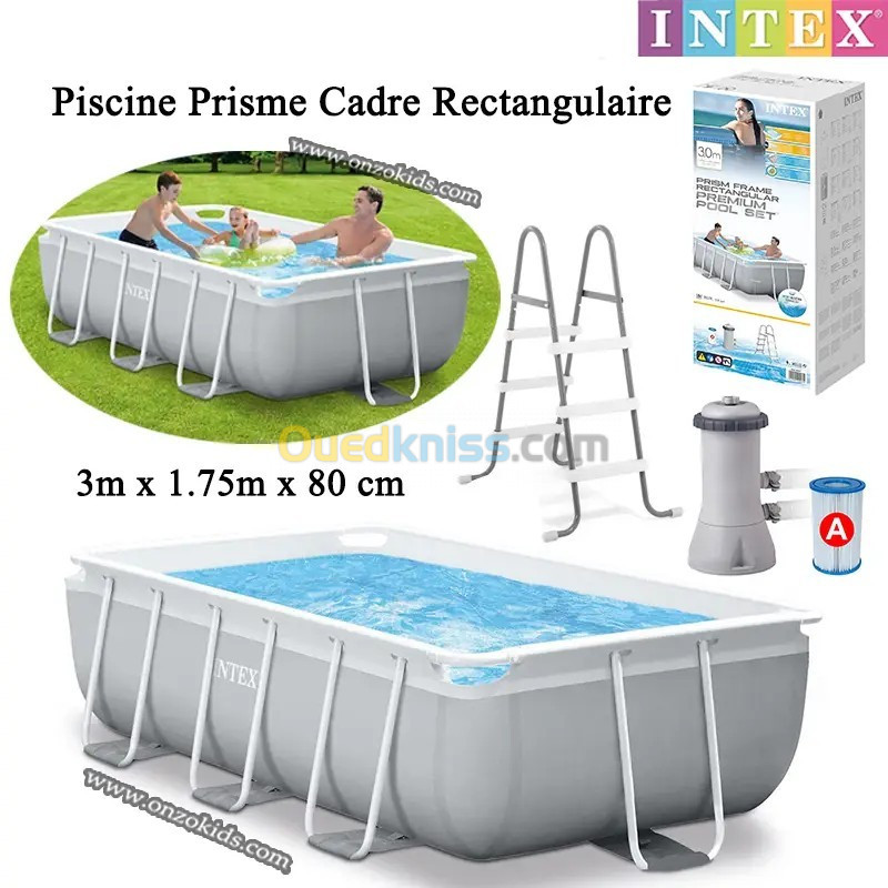 Piscine Prisme Cadre Rectangulaire | INTEX