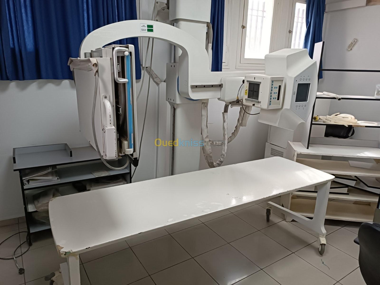 Table radiologie a capteur plomb