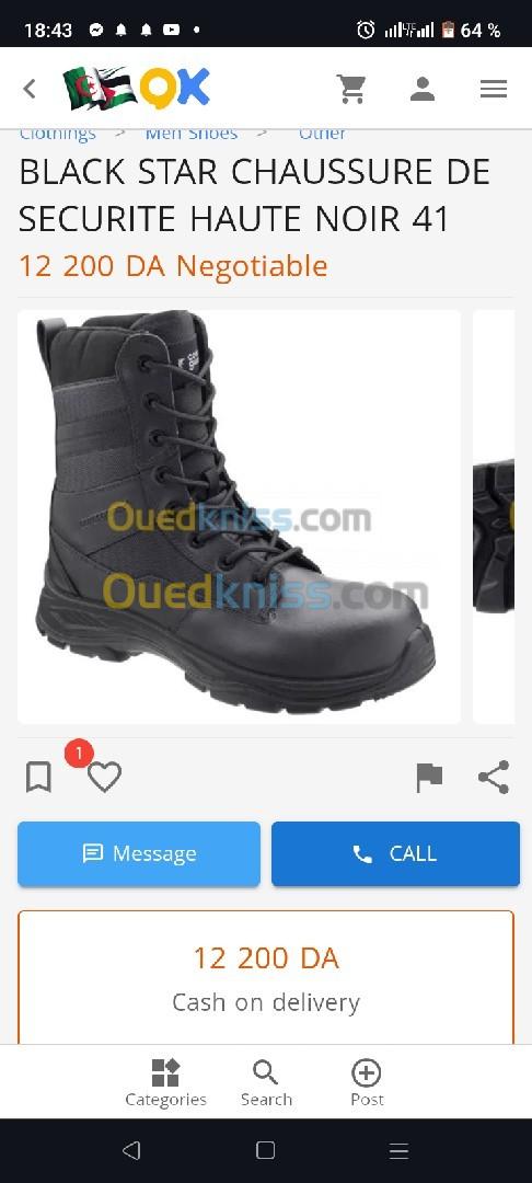 Chaussure de sécurité 