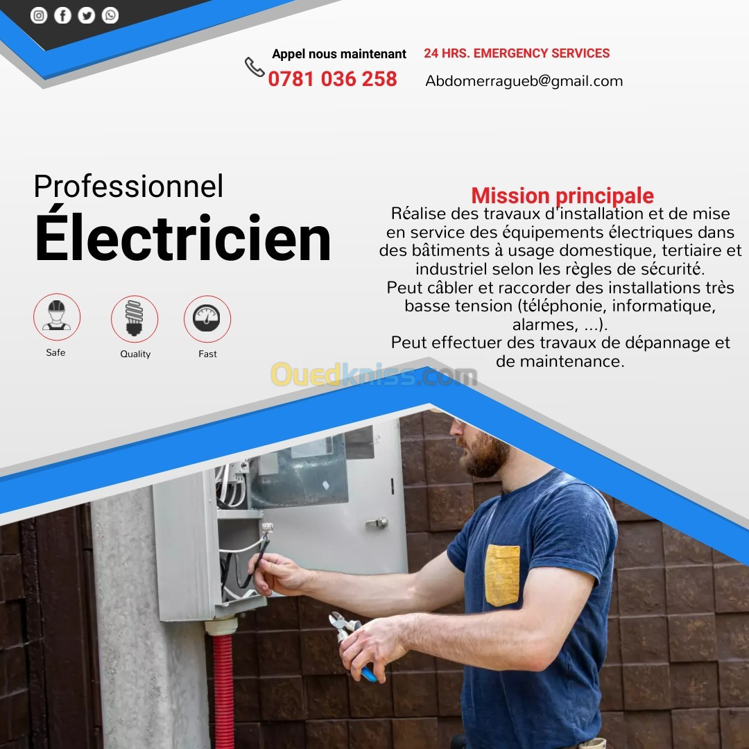 Electricien 