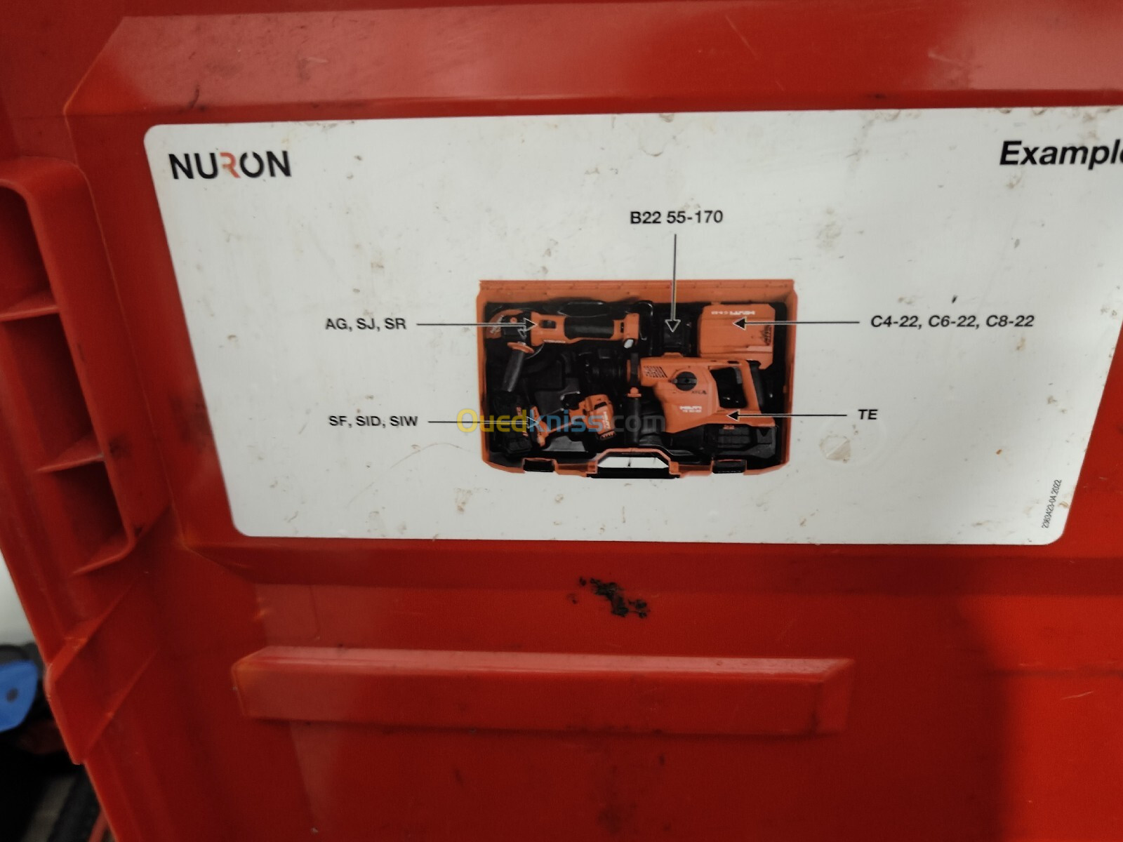 Hilti Nuron box 3 tools 