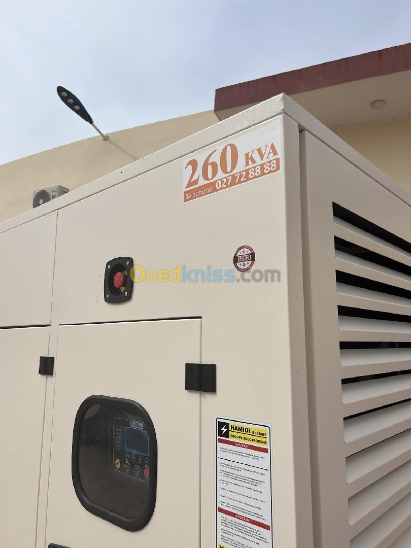 Groupe eléctrogène 260 kva SDEC