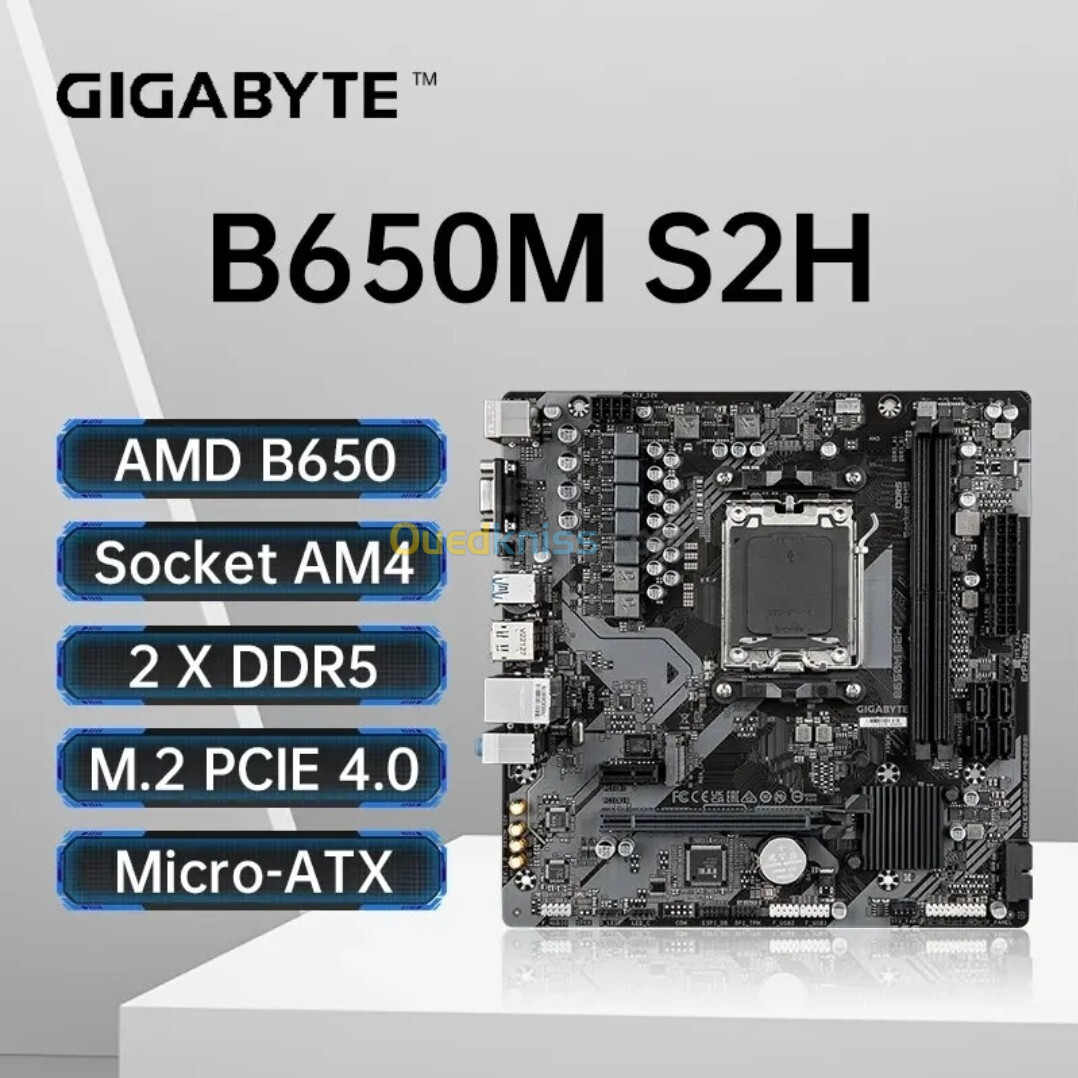 GIGABYTE B650M S2H DDR5