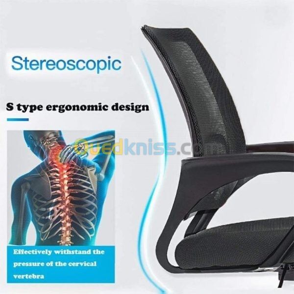 chaise operateur OP-938 files orthopédique noir