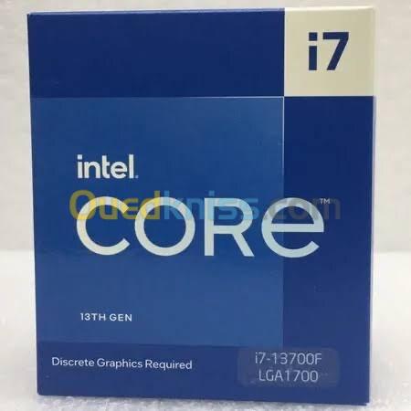 PROCESSEUR INTEL CORE i7 13700F 13ÉME GENERATION LGA 1700 30MB CACHE LIVRAISON DISPONIBLE  