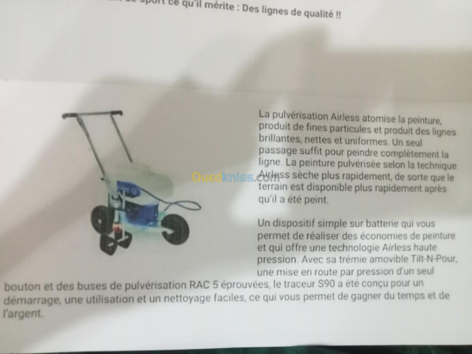 Traceur Airless Graco pour terrains de sport