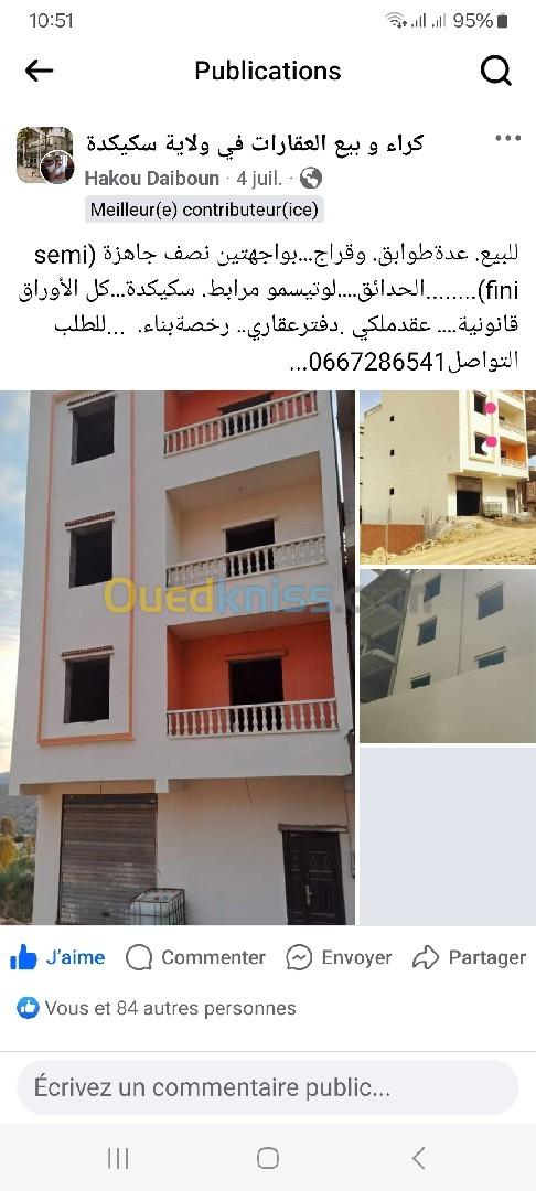 Vente Villa Skikda El Hadaiek