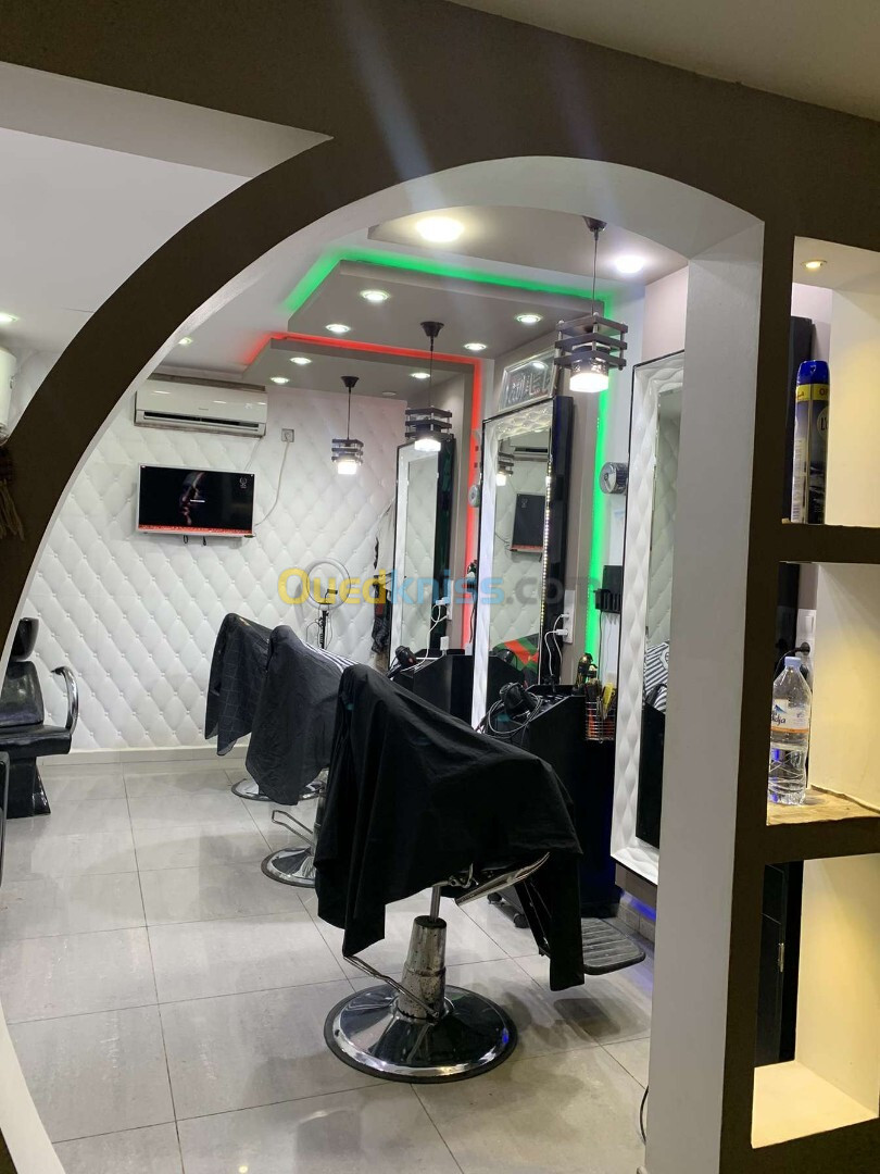 Miroir de salon coiffure 