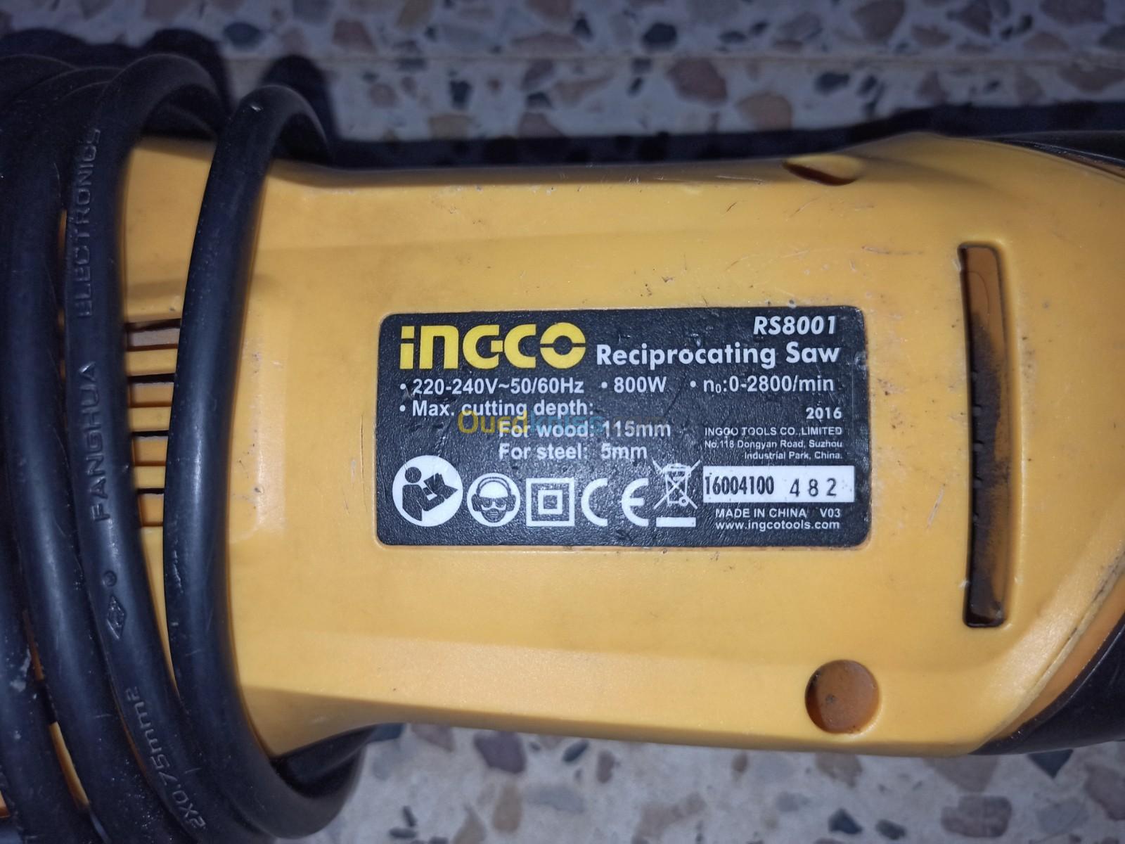 Scie sabre ingco 800w