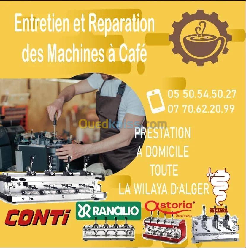 Entretien Et Réparation De Machine À Café CONTI, RANCILIO, BEZZERA, ASTORIA...