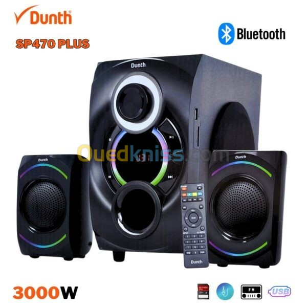 Haut Parleur Dunth 3000 W DU-SP470 Plus