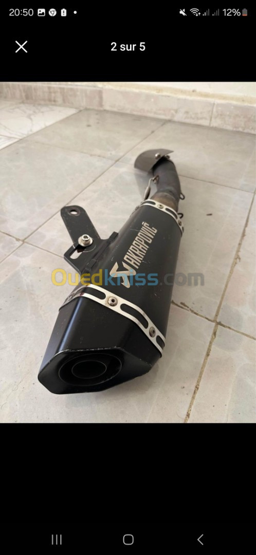 Pot akrapovic xmax 300