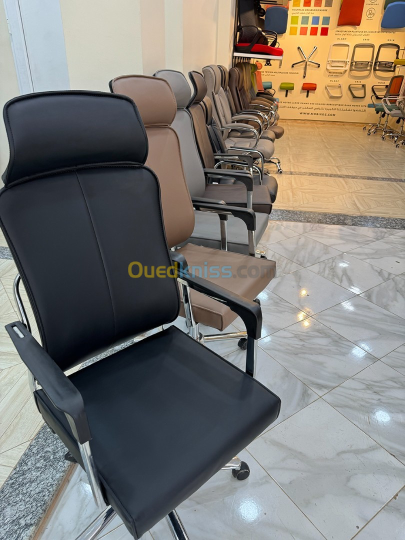 Chaise De Bureau SEDIA EXECUTIVE en simili cuir skai - PRODUCTION ALGERIENNE mobix dz