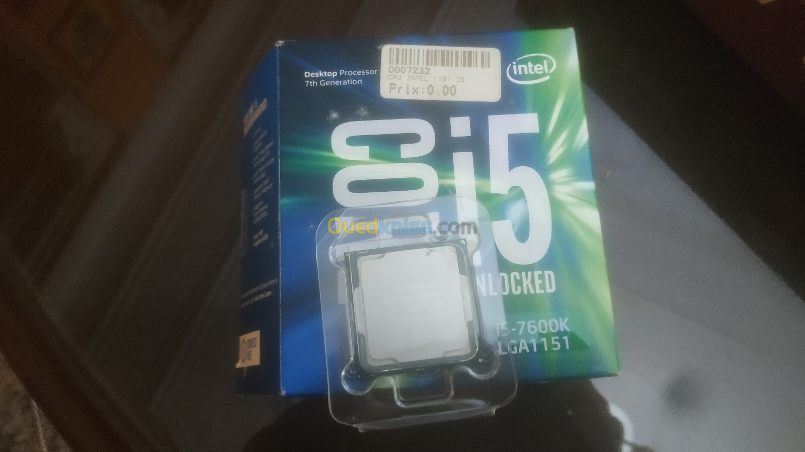 I5 7600k 7emz génération 