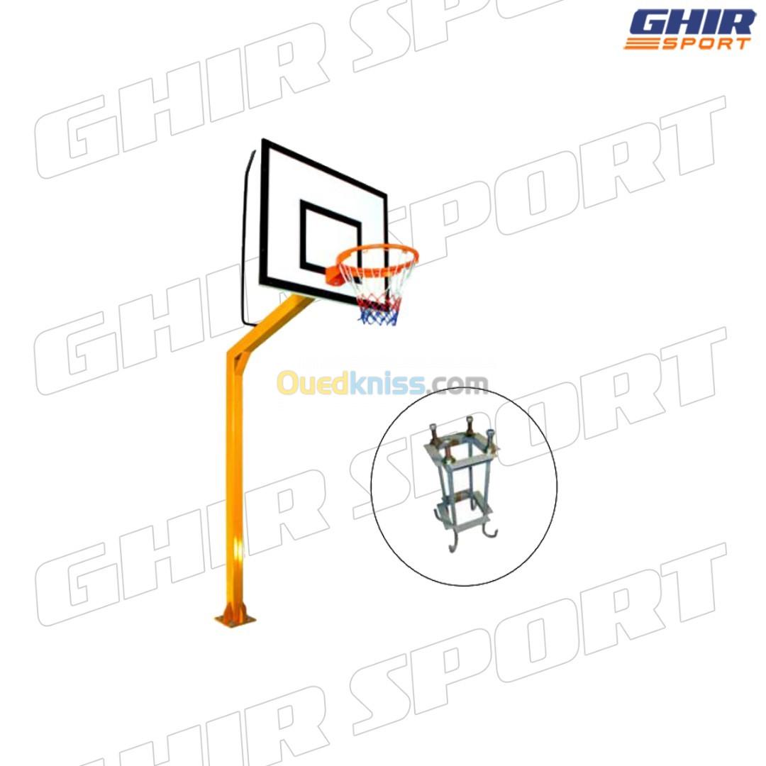 POTEAU DE BASKET BALL EXTERIEUR FIXE