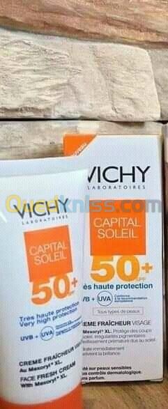 Vichy Capital soleil - Ecran ultra-fluide SPF 50+ très haute protection