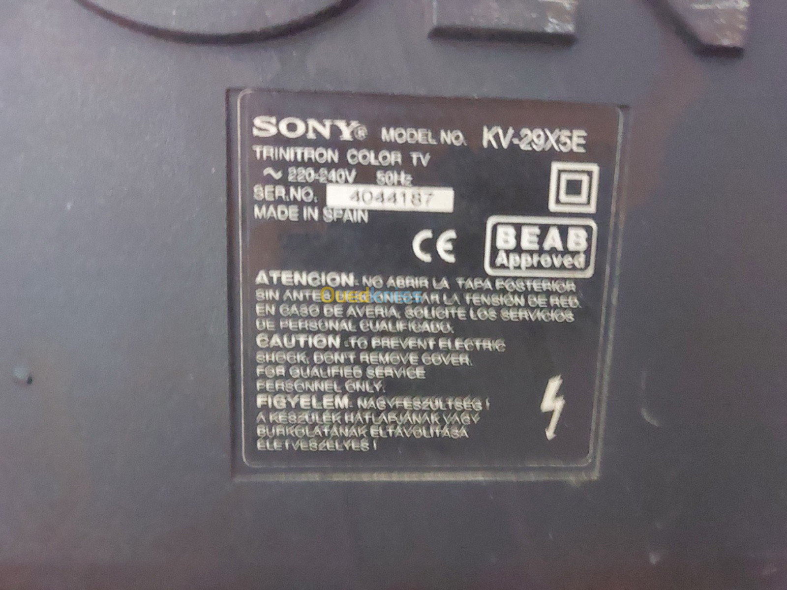 Television Sony Trinitron