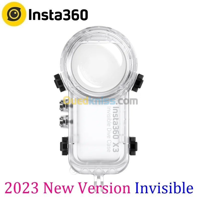 Divecase insta360 x3 boîtier de plongée 50m invisible 