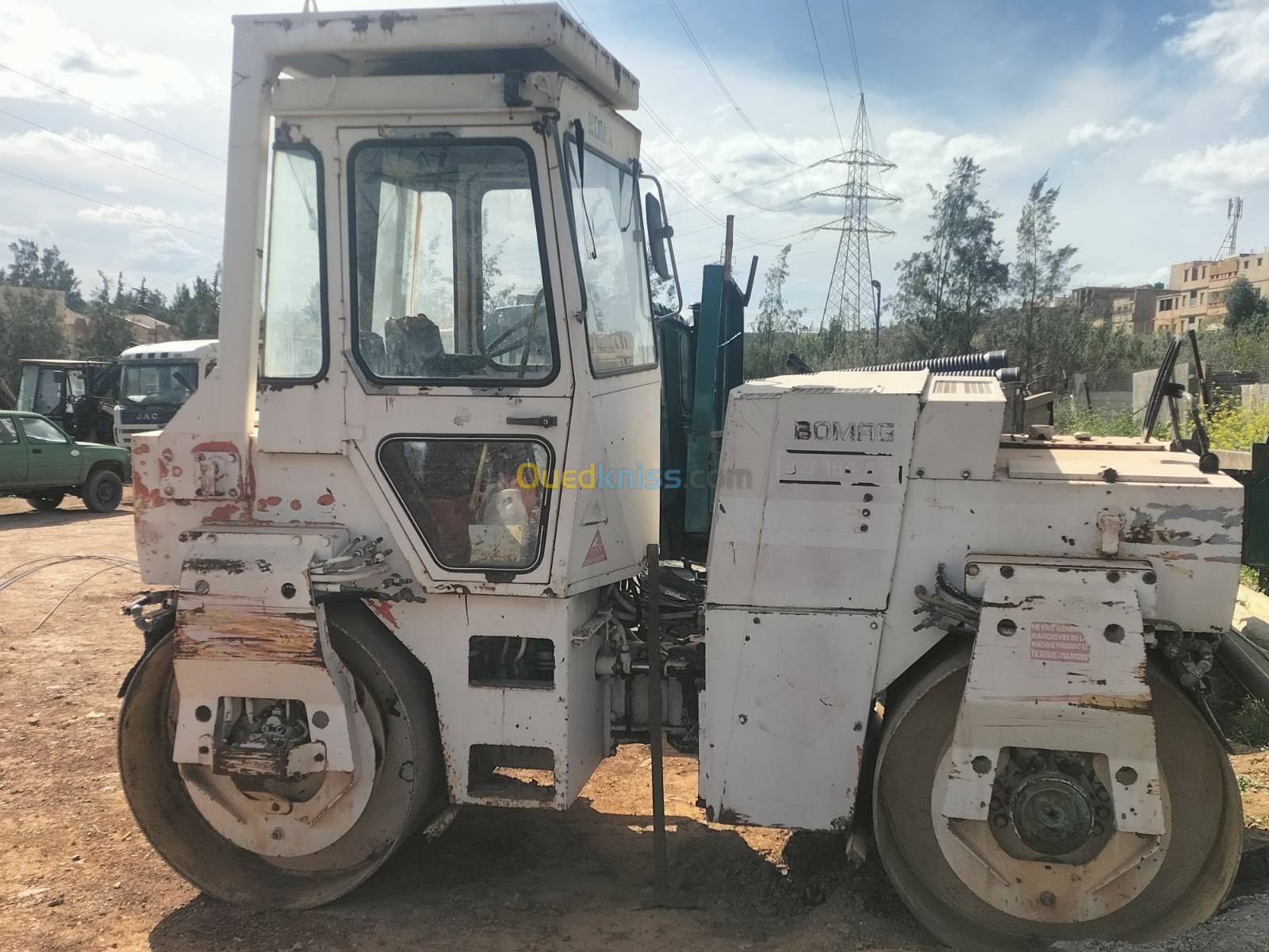 BOMAG Compacteur cylindrique 2 avec vibreur 1996