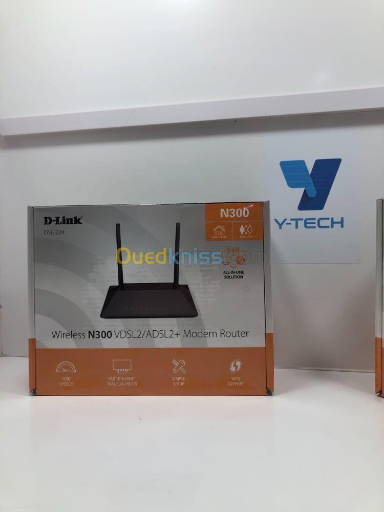 Modem D Link Dsl 224 Wireless N300 Vdsl2/Adsl2+ Modem Router