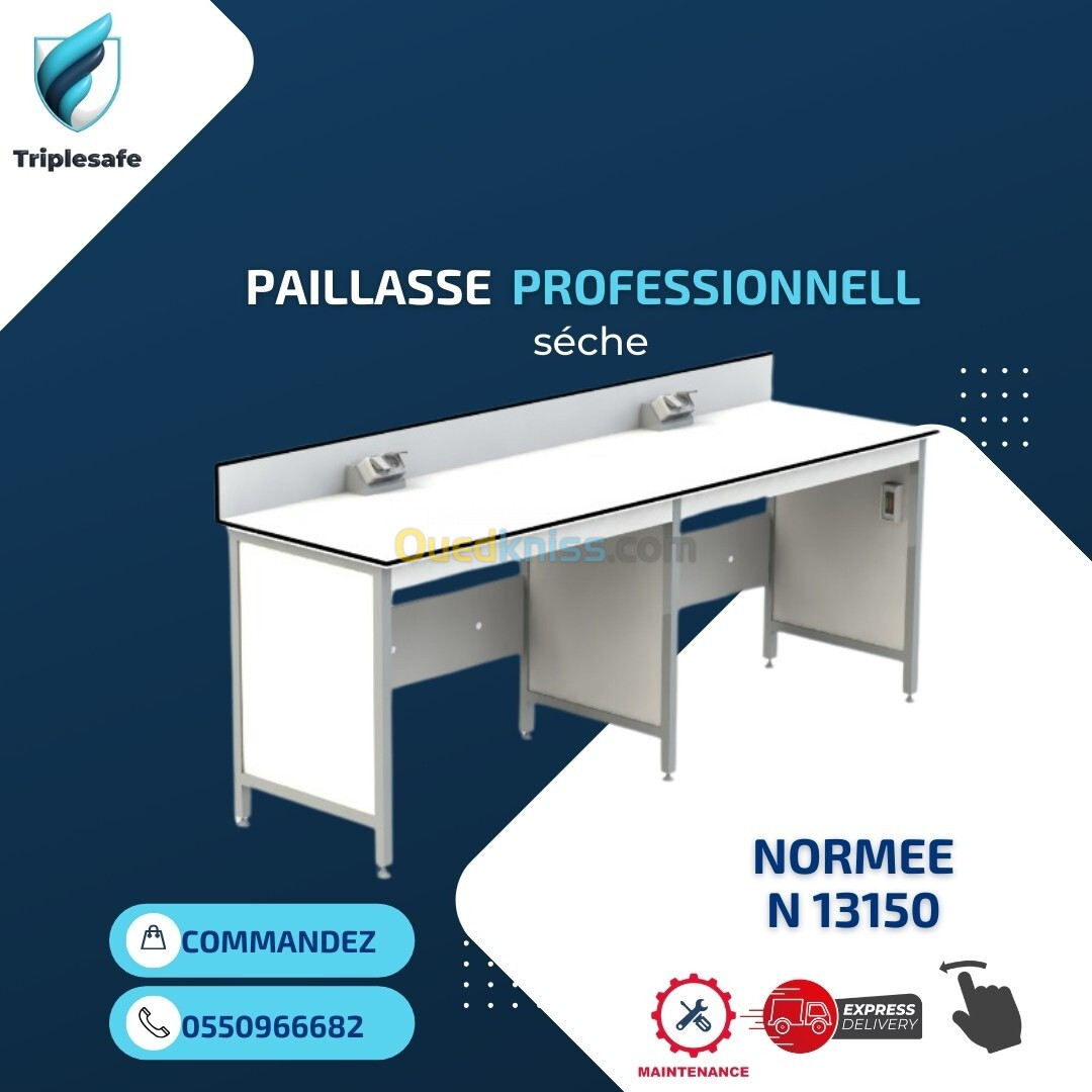  Paillasses professionnelles