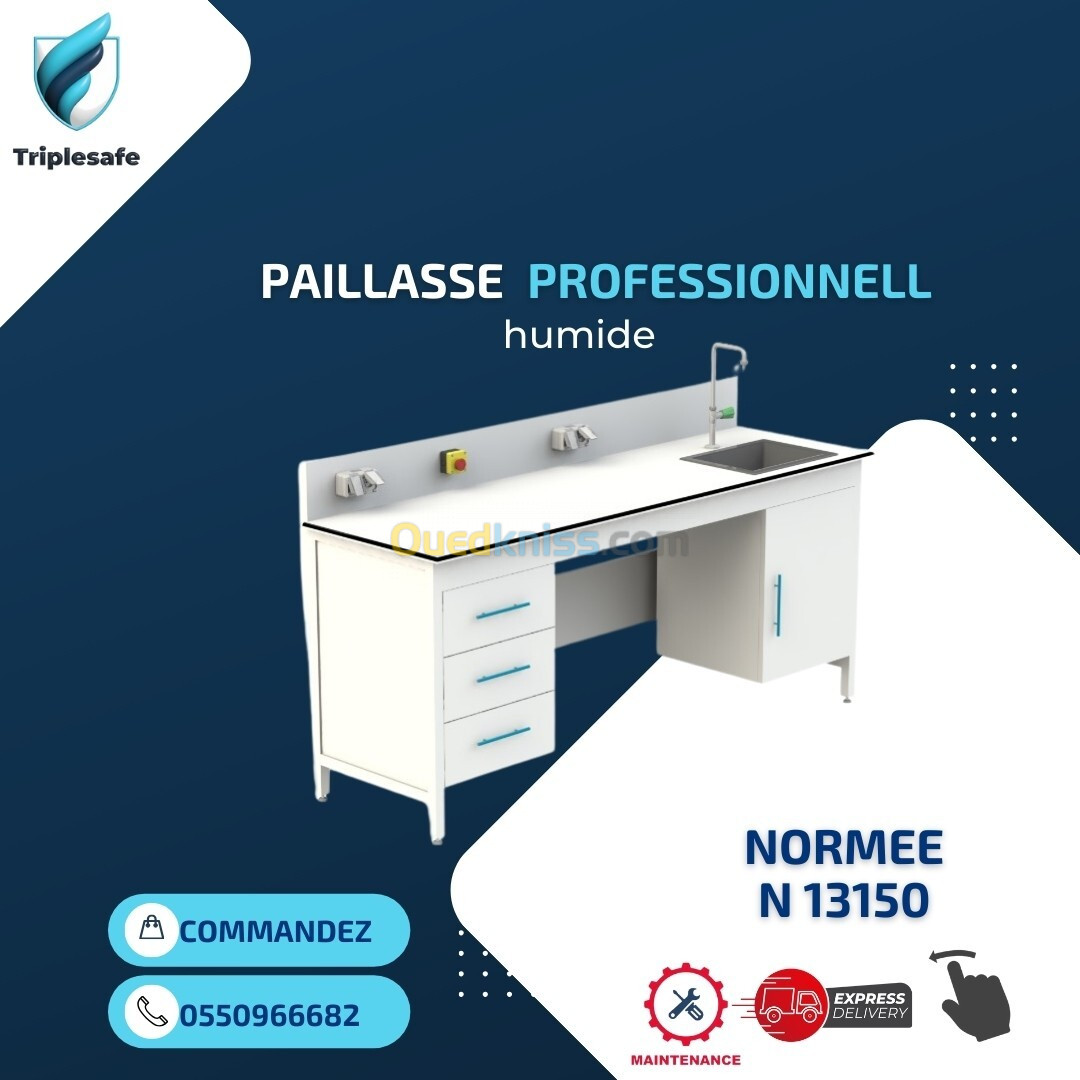  Paillasses professionnelles